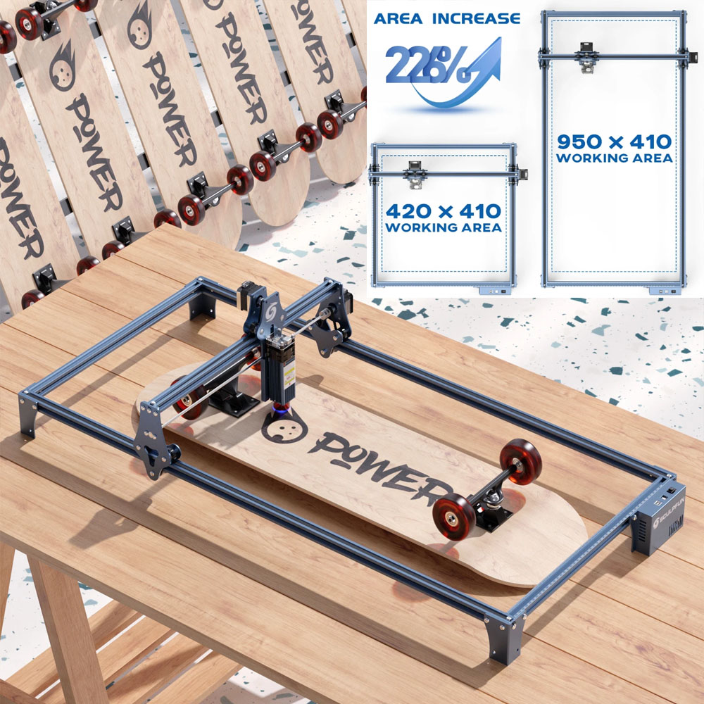 Industrial Laser Engraver - Kit de expansión de área de