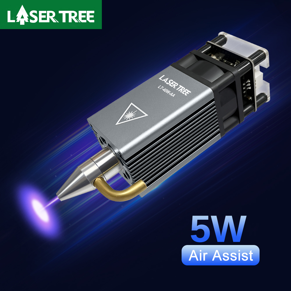 Árbol láser de 5W, boquilla de - Industrial Laser Engraver reseña y precio
