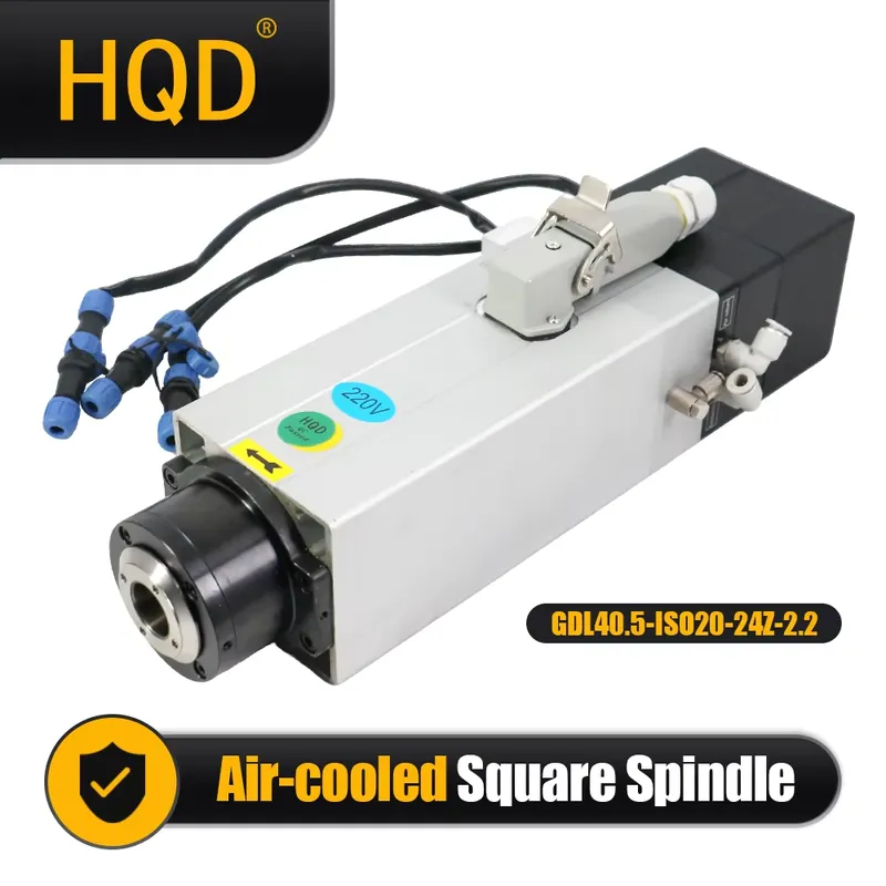 Motor de Husillo Cuadrado con  - Cnc Spindle Motor reseña y precio