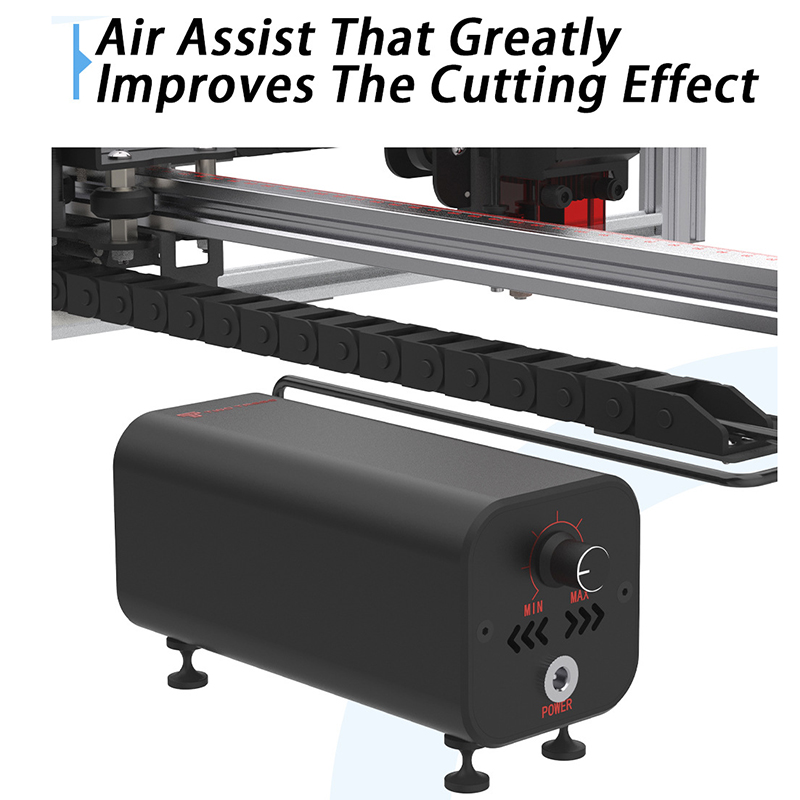 Bomba de aire de alta velocida - Industrial Laser Engraver reseña y precio